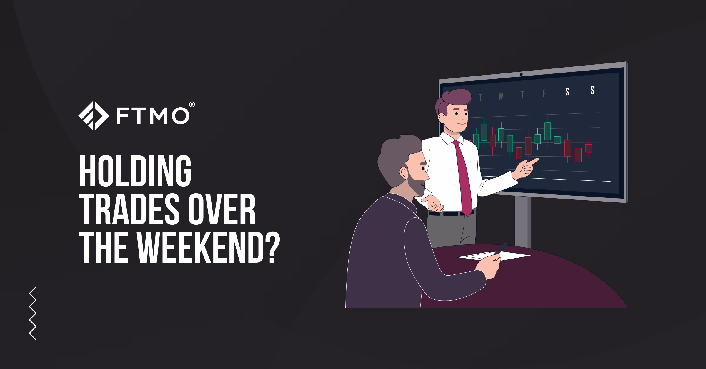 Manter posições durante o fim de semana?