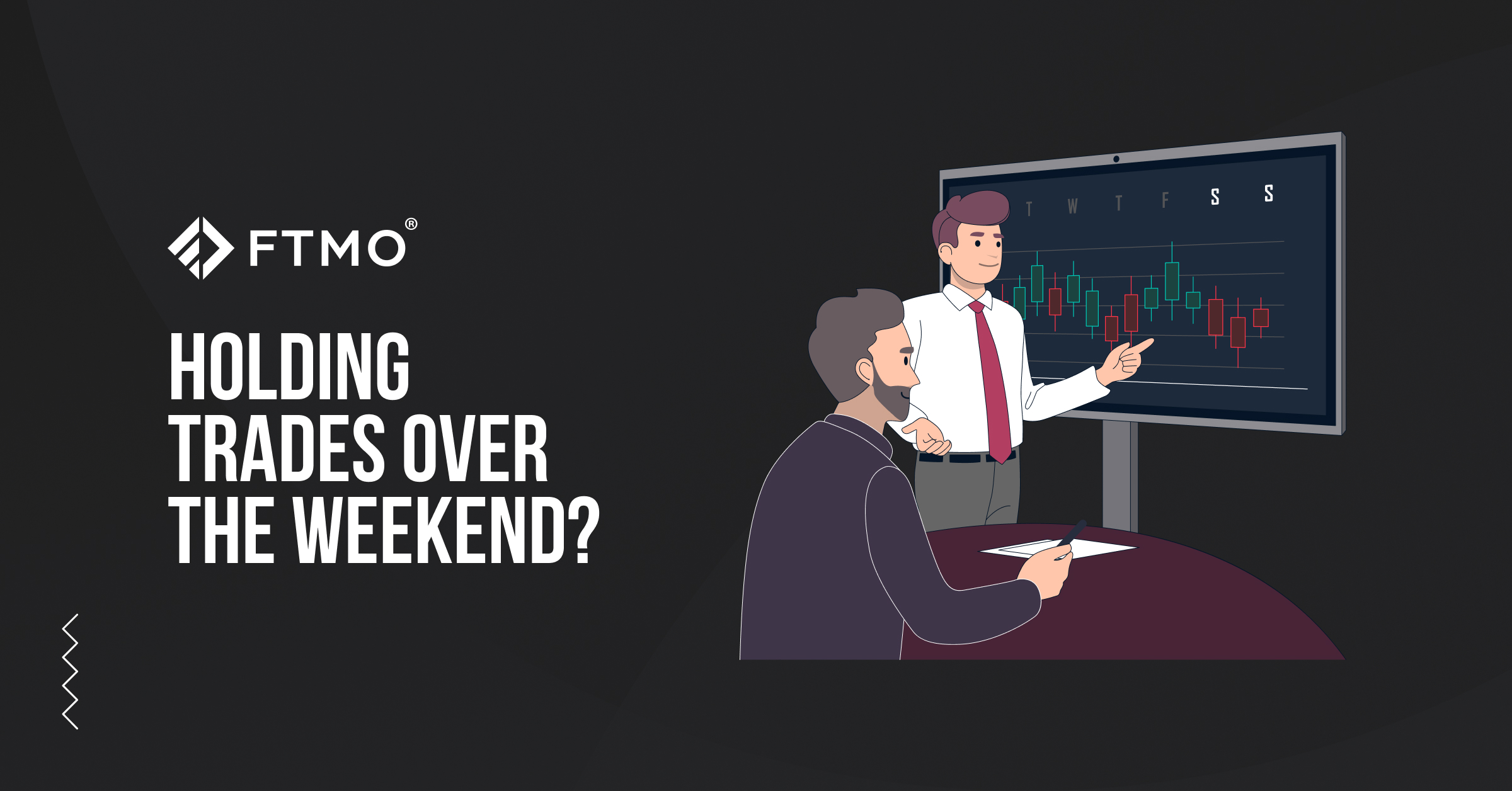 Manter posições durante o fim de semana?