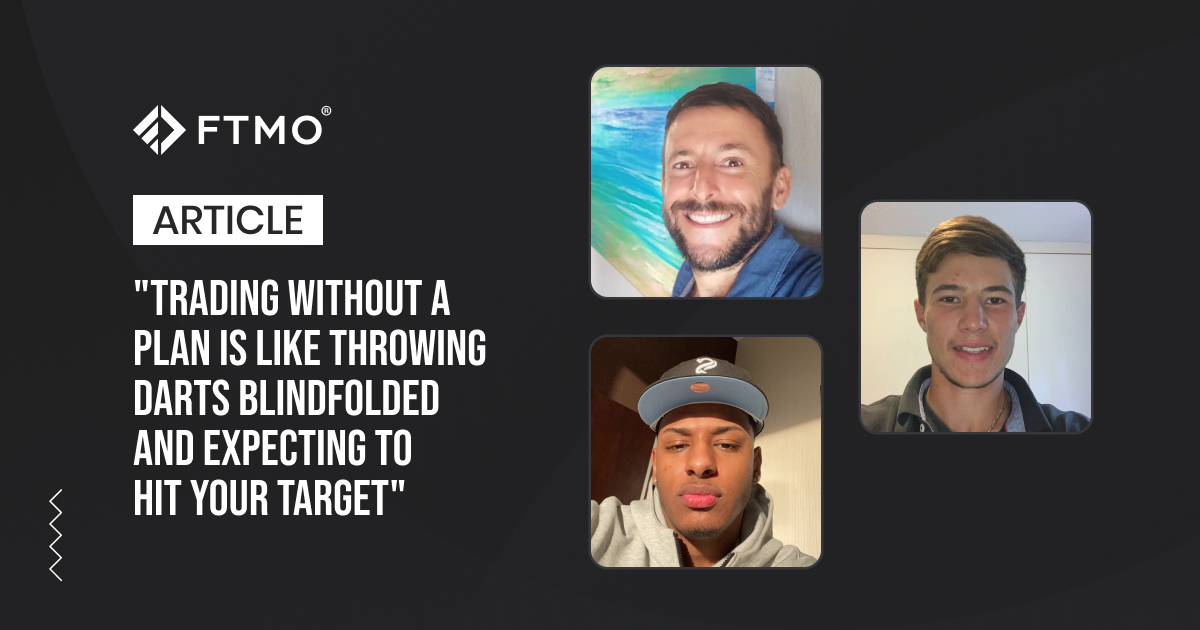 “Trading without a plan is like throwing darts blindfolded and expecting to hit your target”