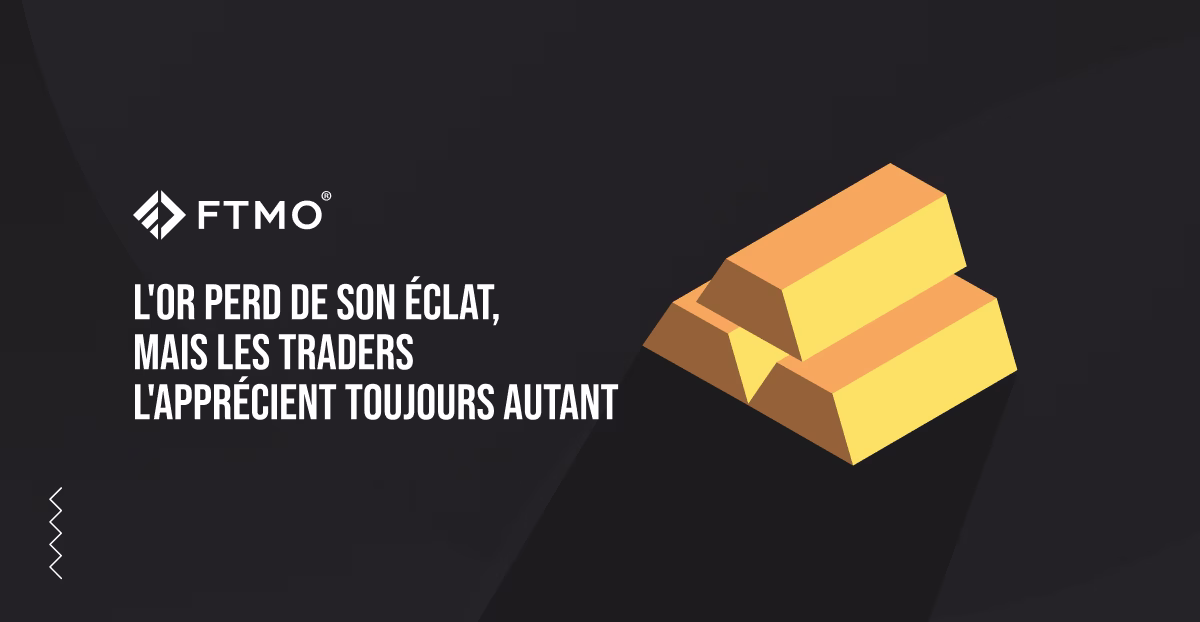 L’or perd de son éclat, mais les traders l’apprécient toujours autant