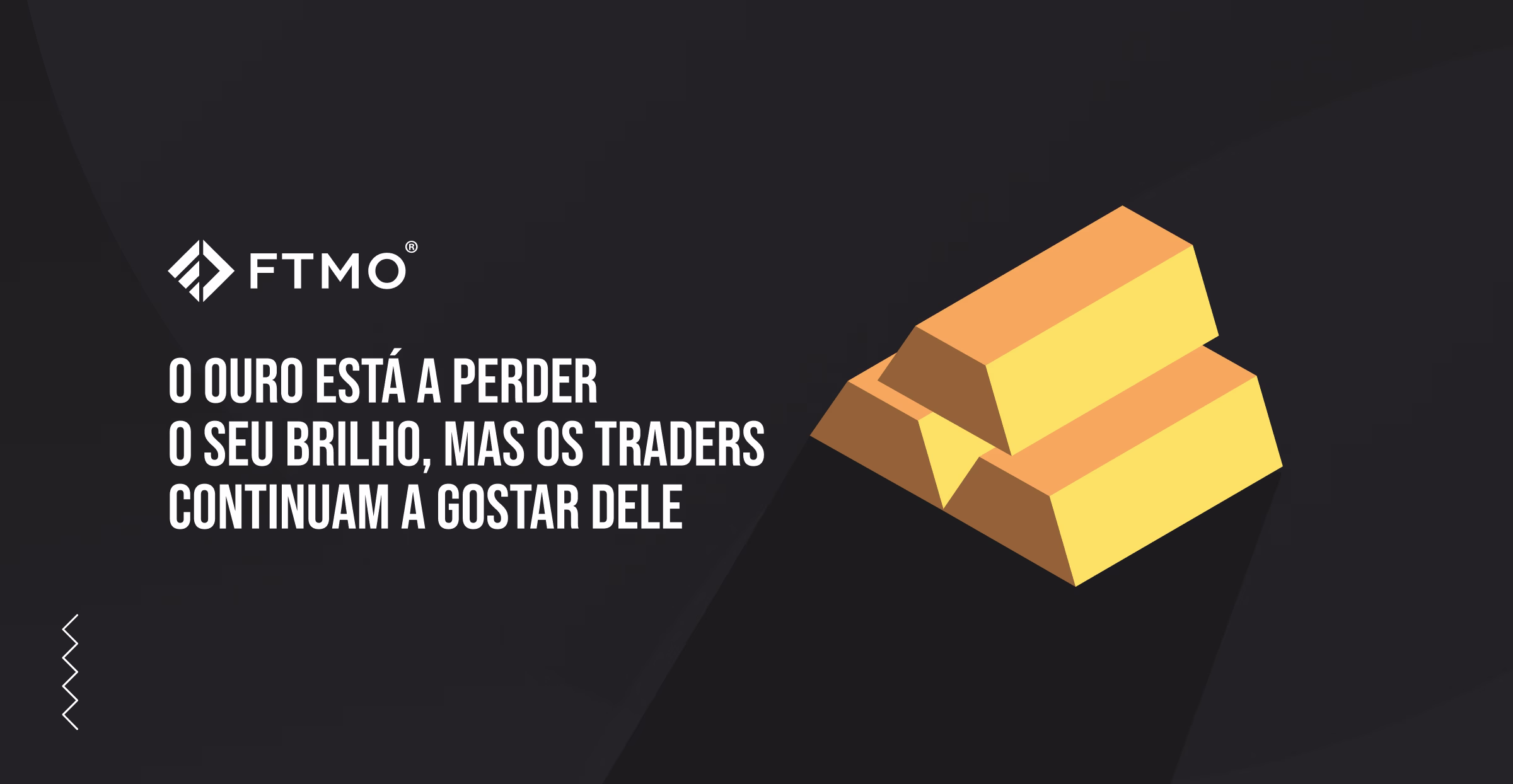 O ouro está a perder o seu brilho, mas os traders continuam a gostar dele