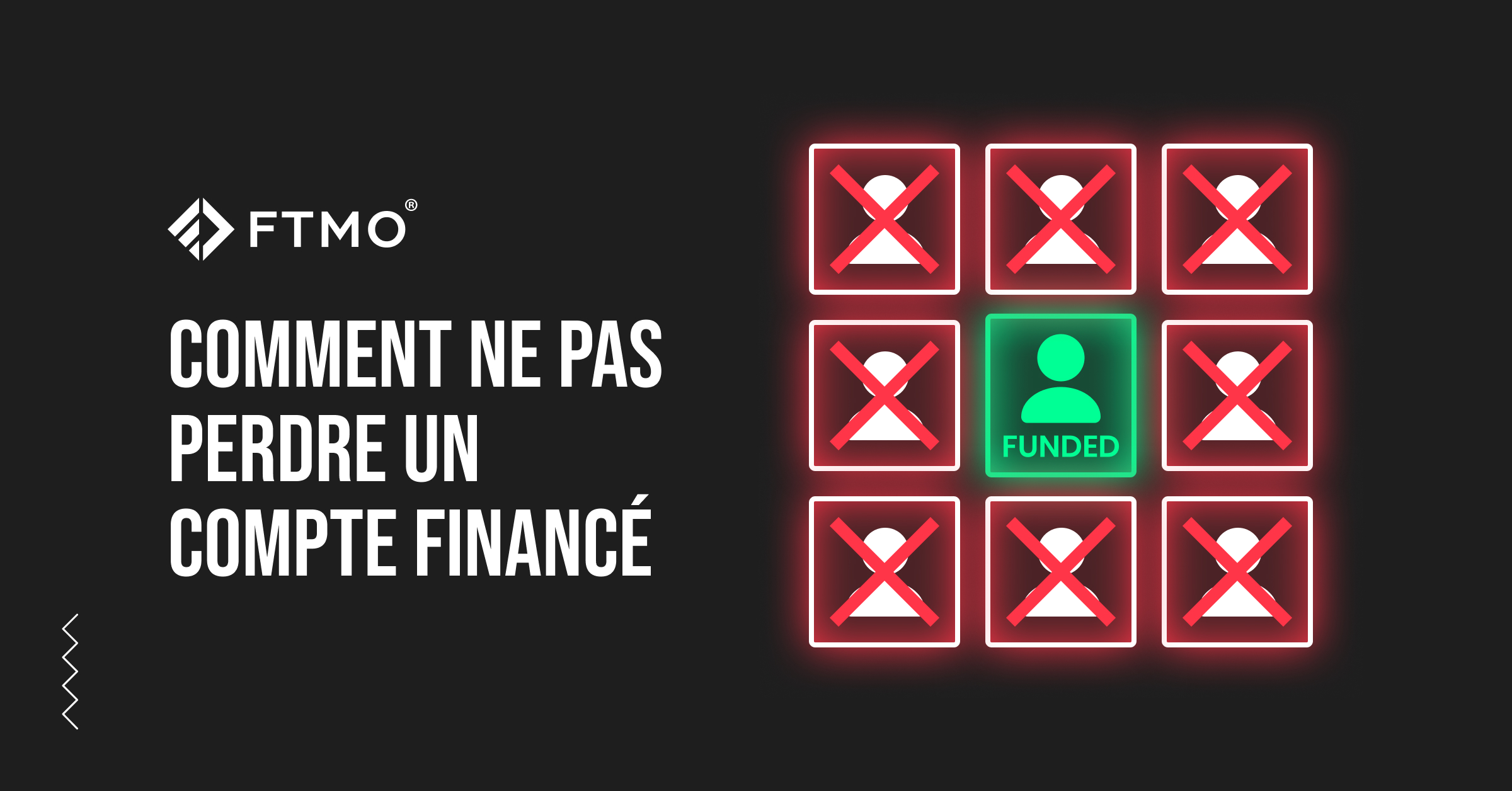 Comment ne pas perdre un compte financé