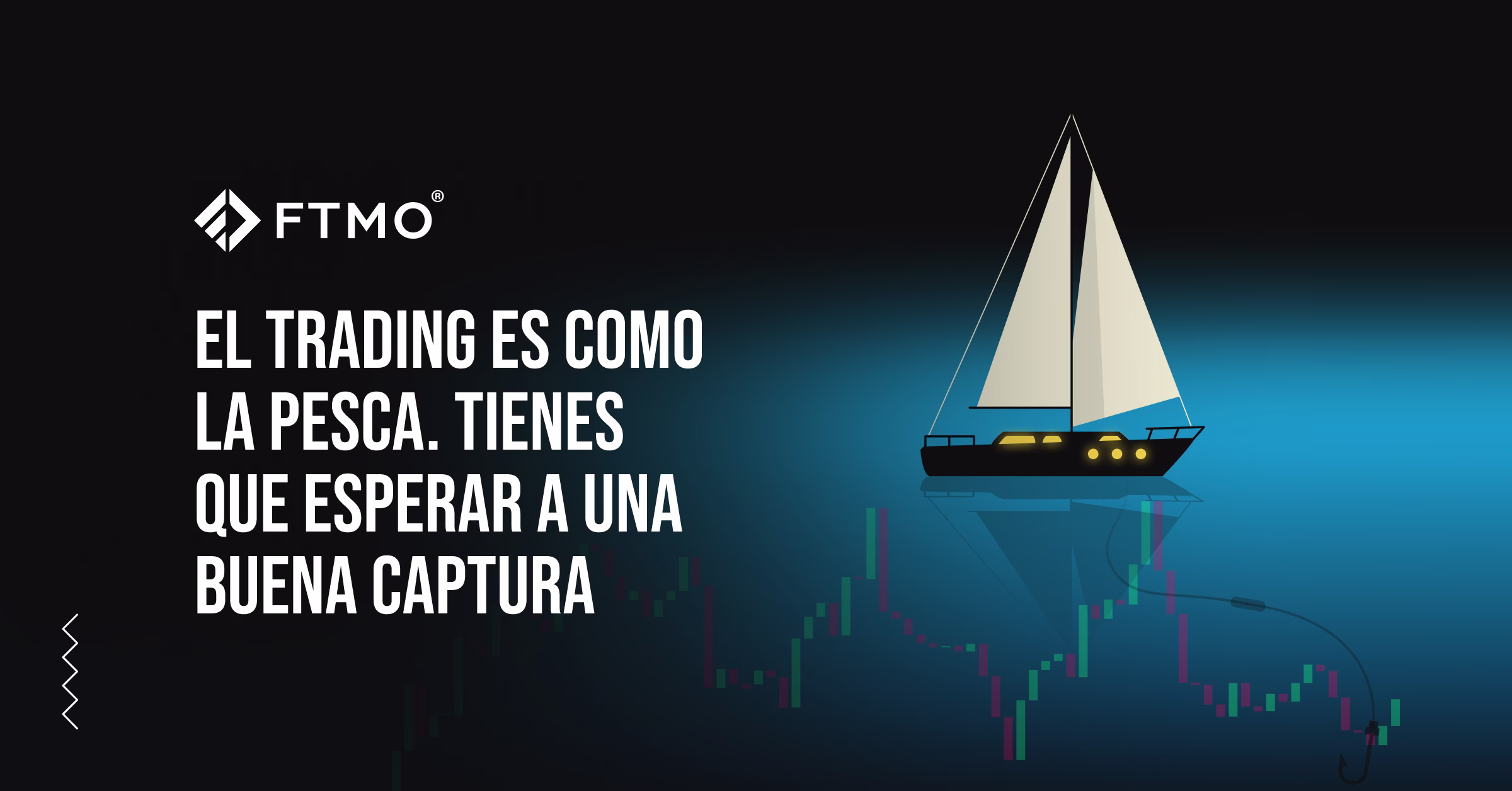 El trading es como la pesca. Tienes que esperar a una buena captura