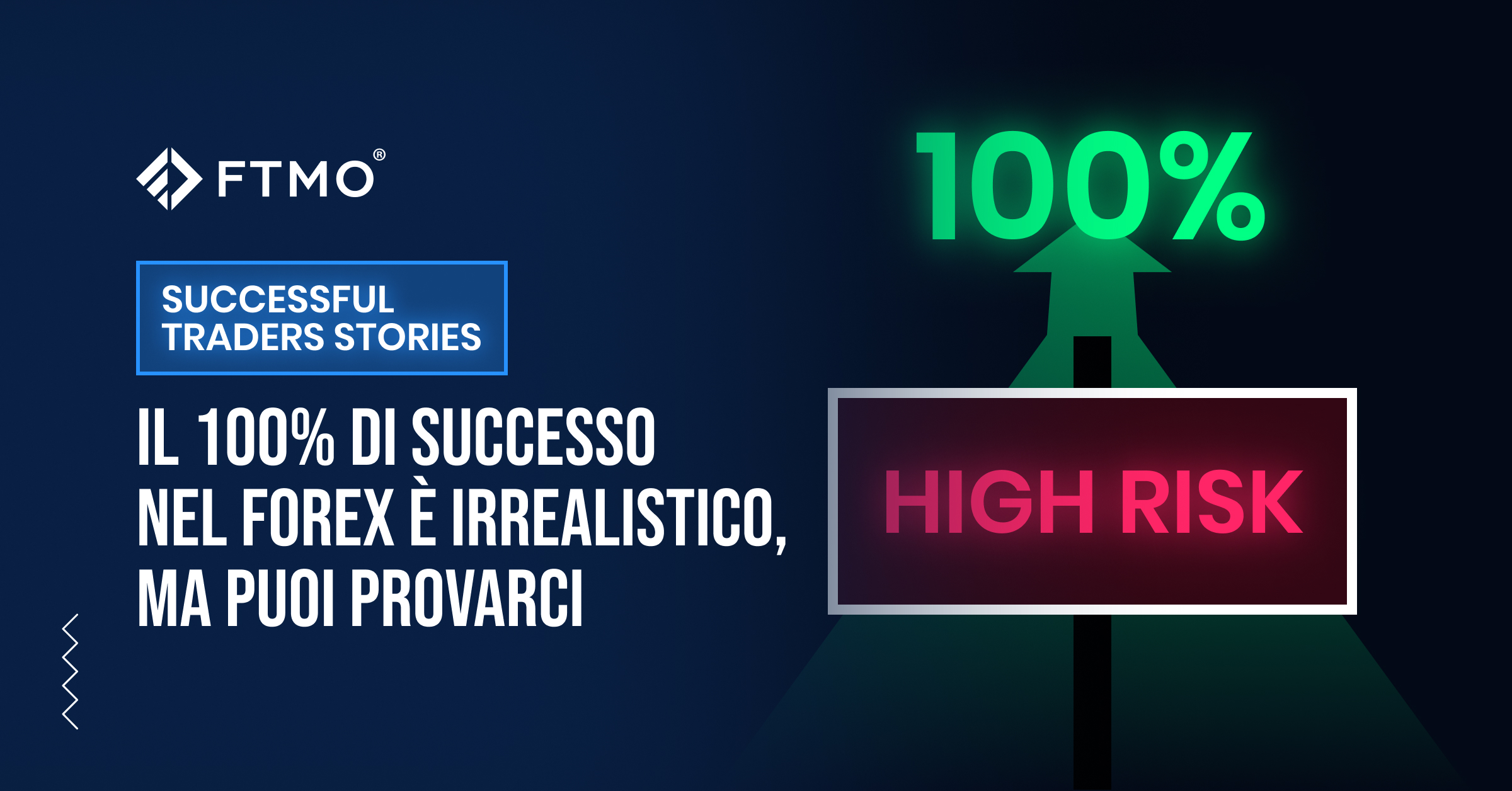 Il 100% di successo nel forex è irrealistico, ma puoi provarci