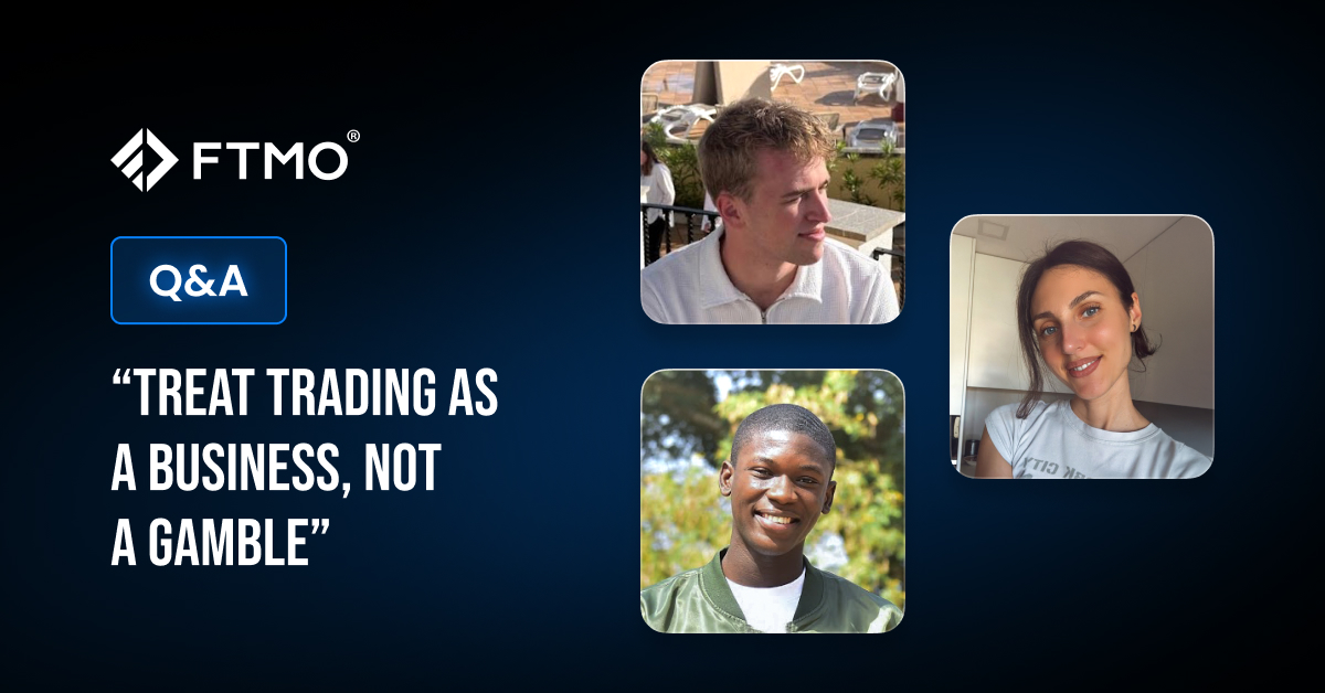 “Treat trading as a business, not a gamble”