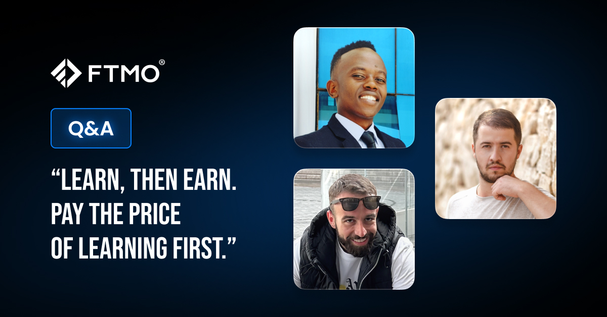“Learn, then earn. Pay the price of learning first.”