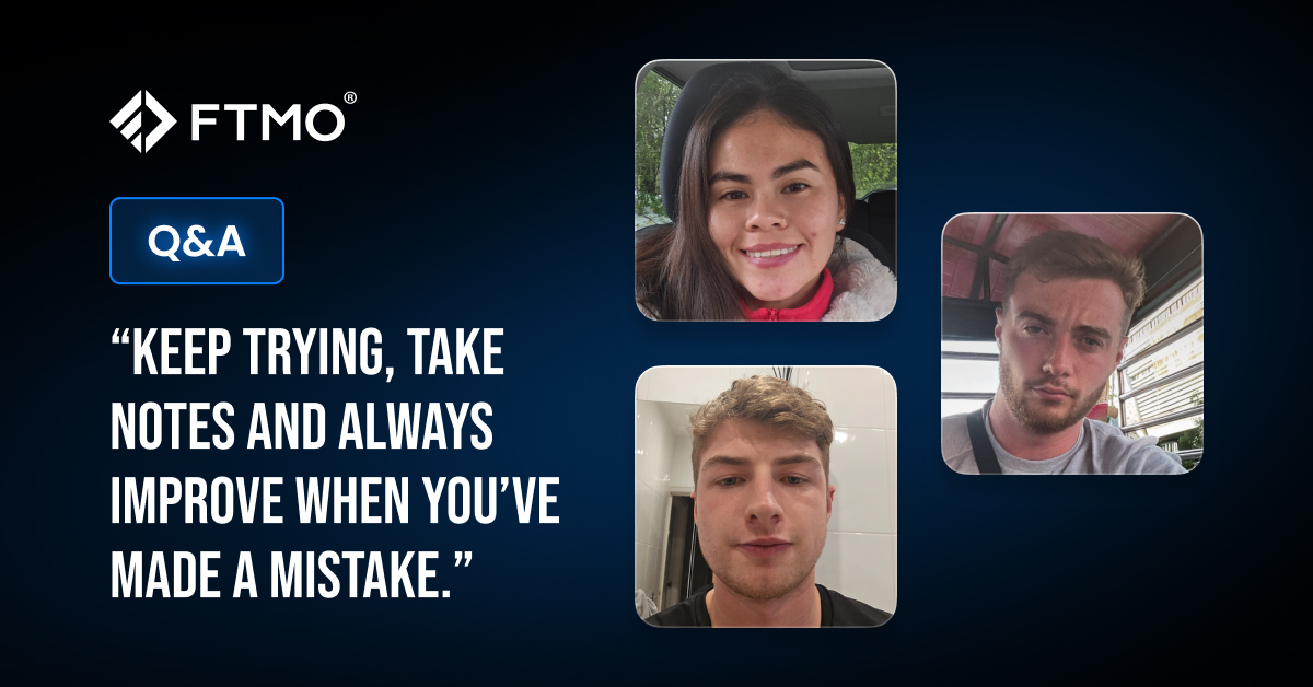 “Keep trying, take notes and always improve when you’ve made a mistake.”