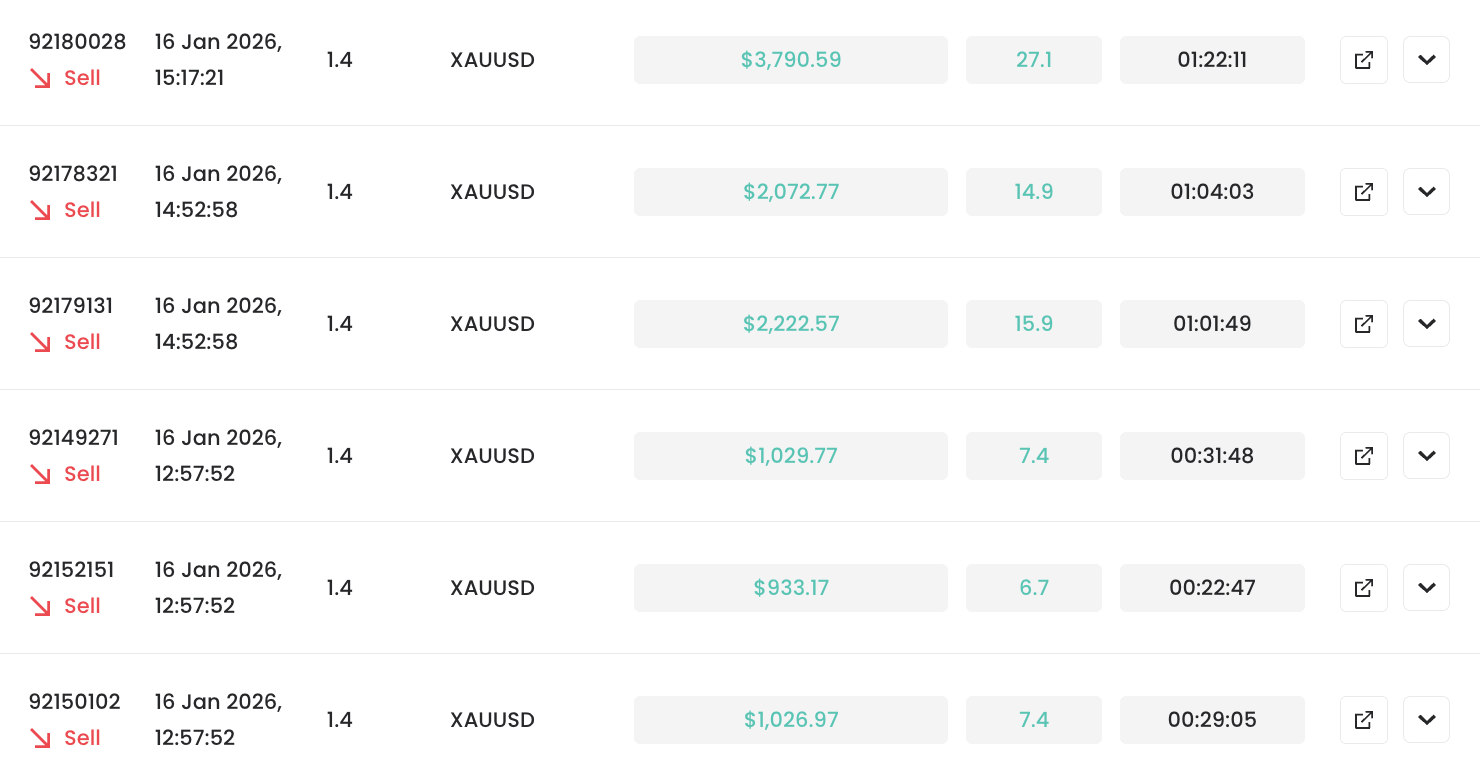 5. Profitable Shorts Jan 16