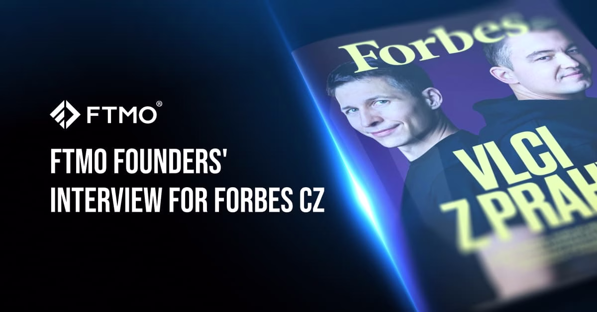 FTMO Founders' interview for Forbes CZ