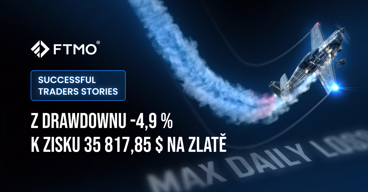 Z drawdownu -4,9 % k zisku 35 817,85 $ na zlatě