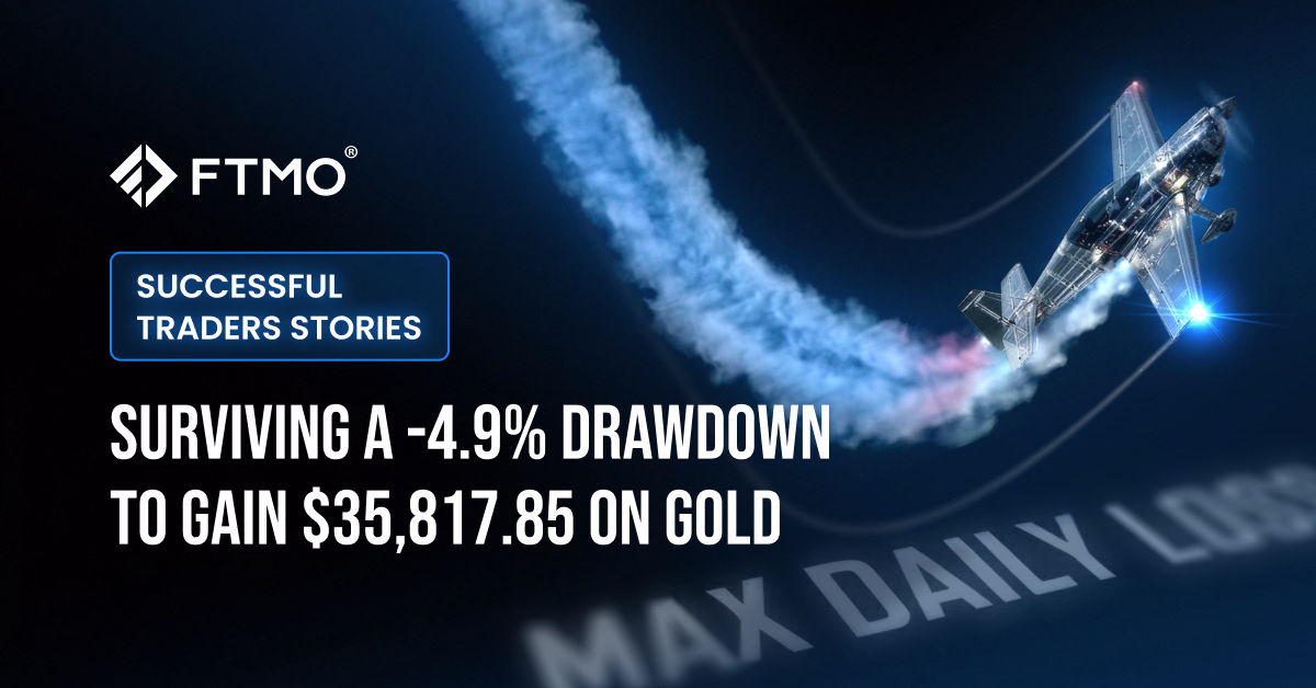 Surviving a -4.9% Drawdown to Gain $35,817.85 on Gold