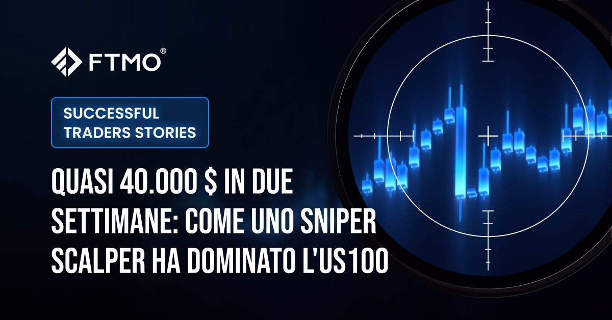 Quasi 40.000 $ in due settimane: Come uno sniper scalper ha dominato l’US100
