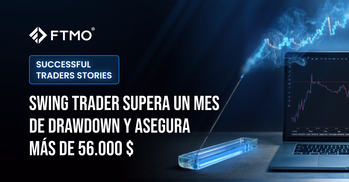 Swing trader supera un mes de drawdown y asegura más de 56.000 $